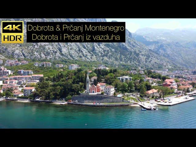 Dobrota & Prčanj [Aerial View] Montenegro Crna Gora May 2023 - Dobrota i Prčanj iz vazduha