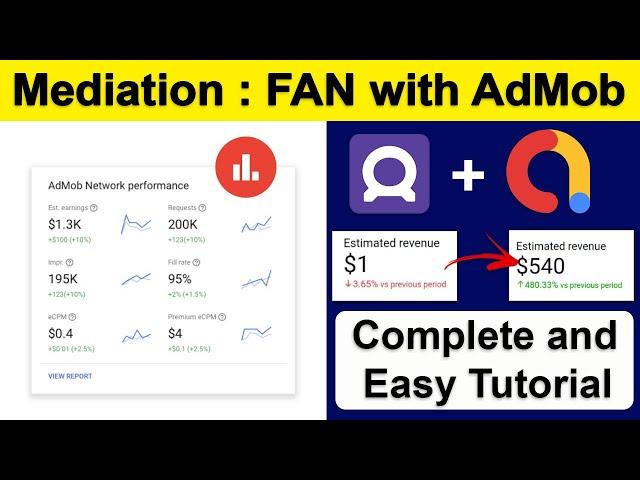 Integrating Facebook Audience Network With Mediation Android | AdMob Mediation 2021