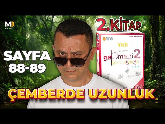 ÖSYM Tadında Sorular Test - 3 | Çemberde Uzunluk | 345 Geometri 2.Kitap