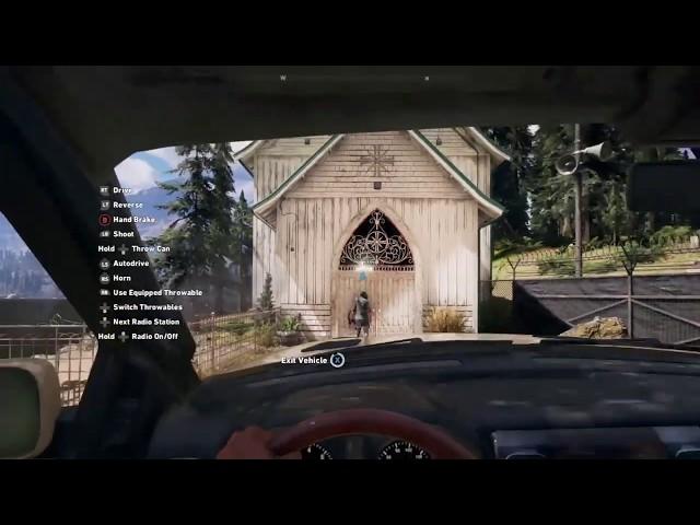 Far Cry 5: How do you get inside a Church In Solo Glitch.