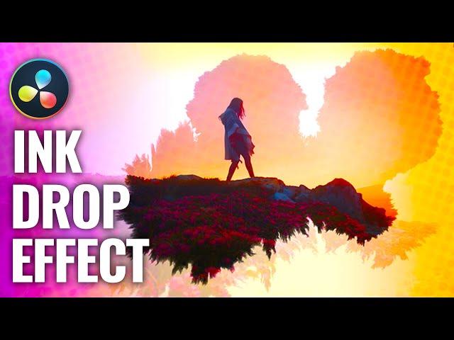 Crazy SIMPLE Ink Drop Effect in Davinci Resolve