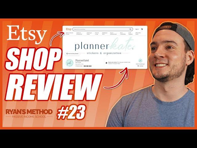 Etsy Shop Review #23: REVIEWING THE #1 ETSY SHOP