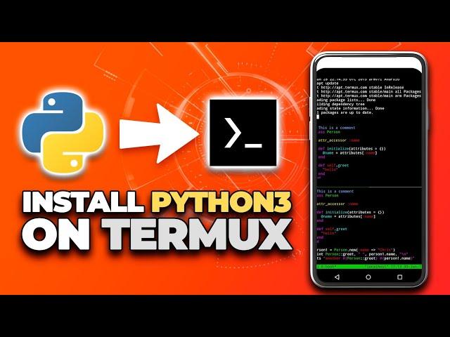 How to Install Python 3 on Termux  | Install Python on Android | Termux Tutorial 