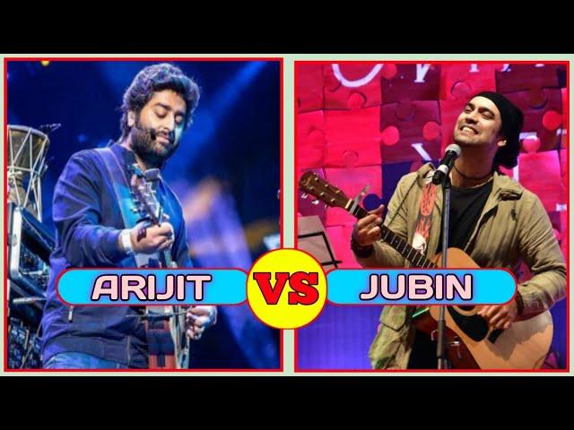 Arijit Singh Vs Jubin Nautiyal - Which Singer like you most? #ArijitSing #JubinNautiyal #VoiceBattle