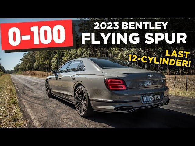 2023 Bentley Flying Spur Speed (W12) review: 0-100 & engine sound