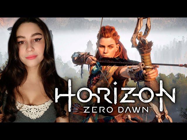 ПЕРВЫЙ РАЗ В HORIZON ZERO DAWN PS5 | Линда играет в Хорайзон Зеро Давн прохождение | Стрим 1