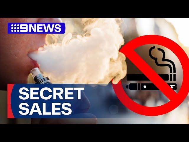 Retailers still selling vapes despite ban | 9 News Australia