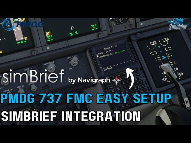 PMDG 737 and Simbrief Integration