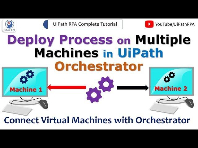 Deploy Process in Multiple Machines in UiPath Orchestrator|UiPath Tutorial for Beginners | UiPathRPA