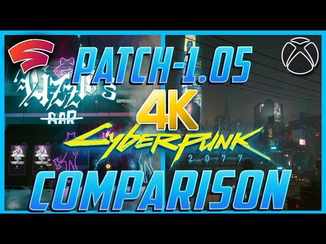 Cyberpunk 2077 Google Stadia vs Xbox Series X Graphics and Performance at 4K