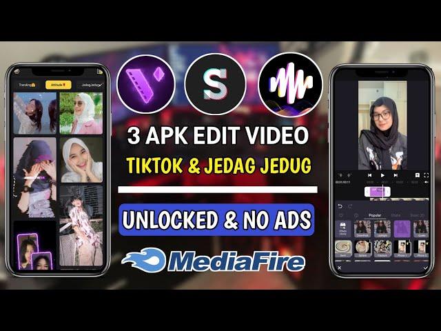 3 Aplikasi Edit Video Tiktok Terbaik  & Jedag Jedug Otomatis Android 2022