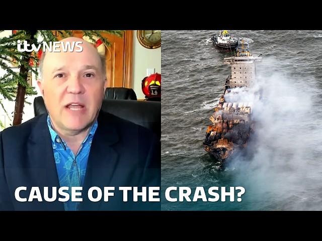 Shipping expert weighs in on what could have caused North Sea collision | ITV News