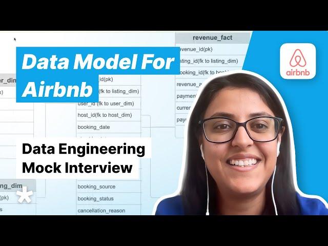 Airbnb Data Warehouse Schema - Data Engineering Mock Interview