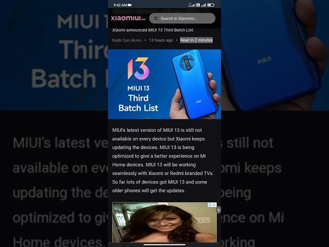 Redmi 9 Miui 13 android 12 Ready to update/Start rollout Redmi note 9 Miui 13 android 12 #redmi9