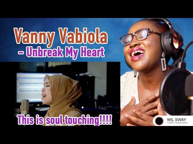 Vanny Vabiola - Unbreak My Heart Cover REACTION @VannyVabiolaOfficial