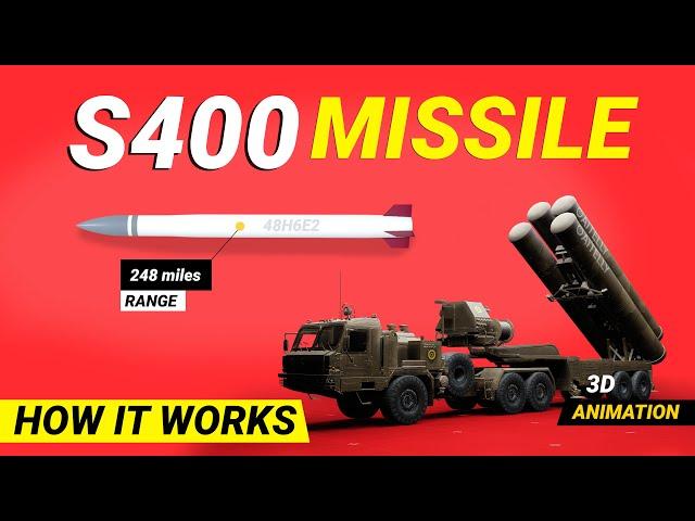 S400 missile System & Air Defence Missiles | How it Works #missile