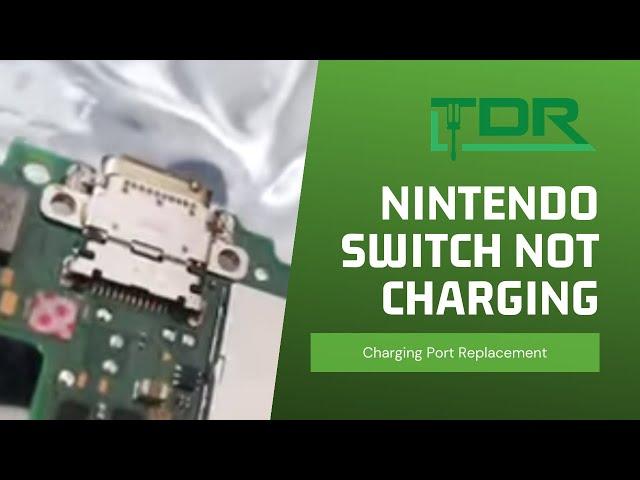 Nintendo switch charging port replacement