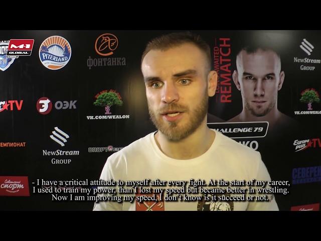 Sergey Romanov about title fight with Alexey Kunchenko | M-1 Challenge 79