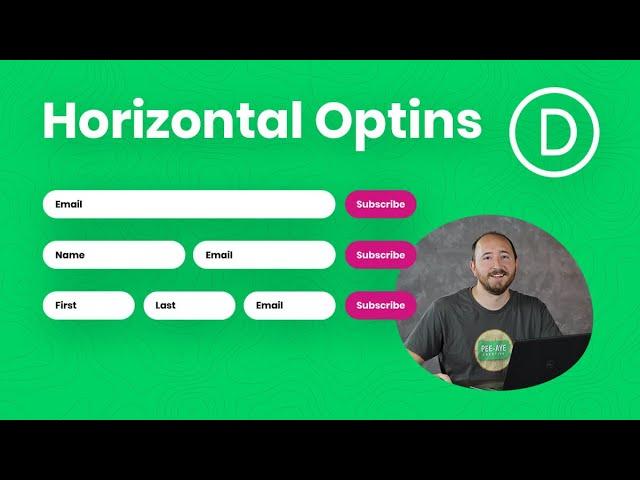 How To Create A Horizontal Inline Divi Email Optin Module (With 1, 2, Or 3 Fields)