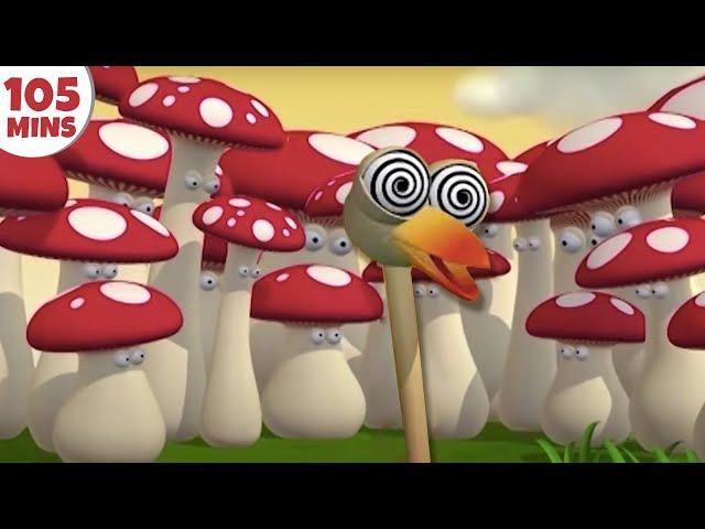 Gazoon : The Hallucinating Ostrich | Funny Animal Cartoons For Kids By HooplaKidz TV