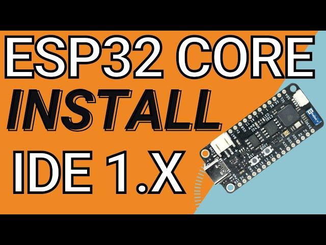 ESP32 install Arduino IDE 1 in 90 seconds #ESP32