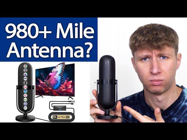 2024 Digital Indoor TV Antenna Review - "980+ Miles Range"