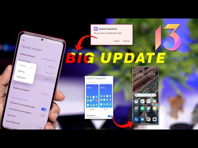 BIG UPDATE MIUI 13.5 SYSTEM LAUNCHER | INSTALL NOW! MIUI 13 System Launcher, Slow-Fast ANIMATION