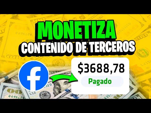  Guia para Monetizar contenido de terceros Facebook 2024 | Paso a Paso EXPLICACIÓN EDICIÓN DE VIDEO