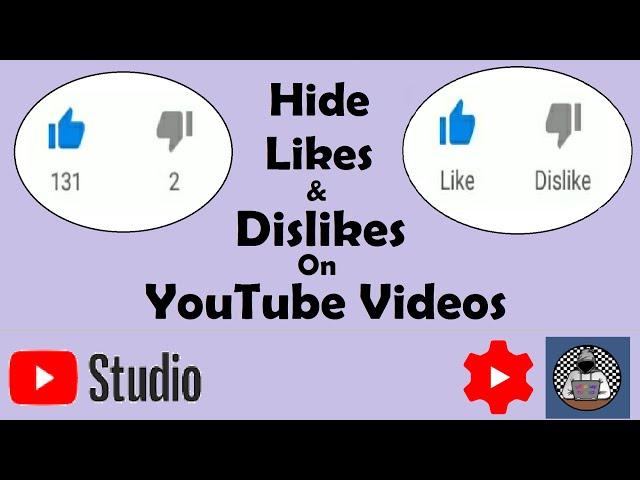 How to Hide Like and Dislike on YouTube Videos Hide Show Likes Dislikes YouTube Videos