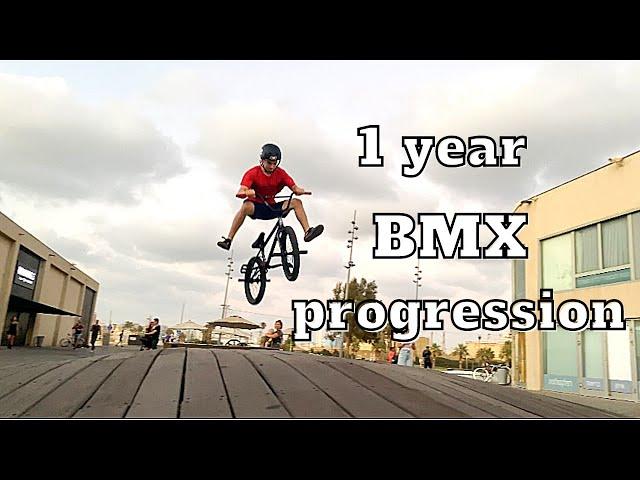 BMX - 1 year progression