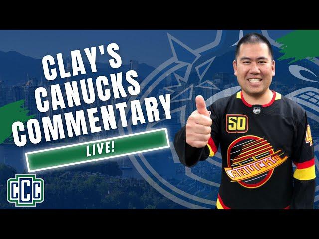 GOOD NEWS ON THE CANUCKS GOALIE FRONT (LIVESTREAM) - September 4, 2024