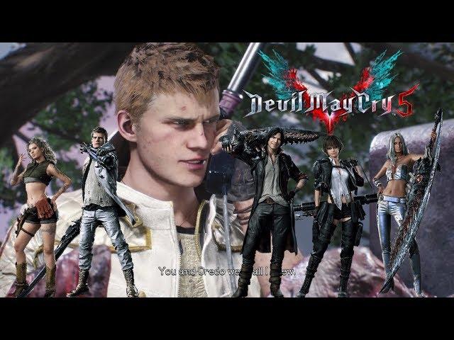 Devil May Cry 5 All Cutscenes MOVIE [Alternate Hero Costumes] HDR PS4 PRO