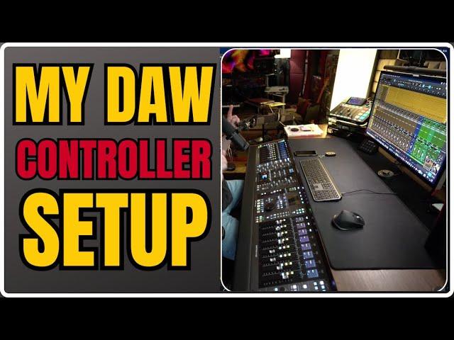 Solid State Logic UF8, UC-1, UF-1 DAW Controllers | Custom Stand & Workflow