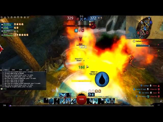 Guild Wars 2 Guardian Gameplay June 12, 2017 (solo queue)