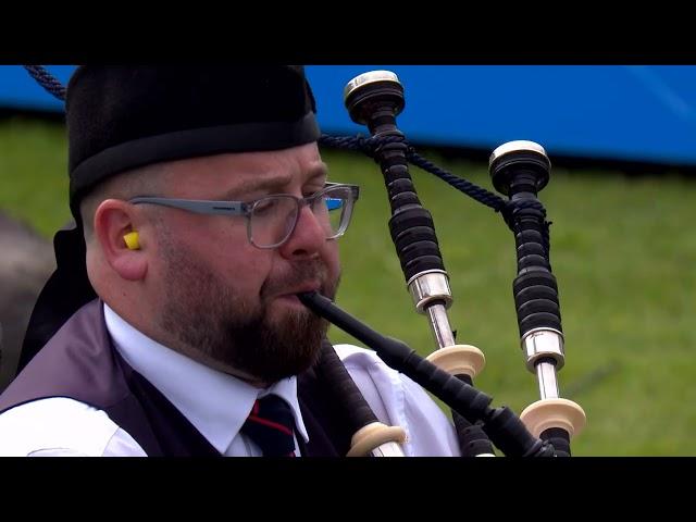 Shotts & Dykehead Caledonia Pipe Band — MSR Performance — World Pipe Band Championships 2024