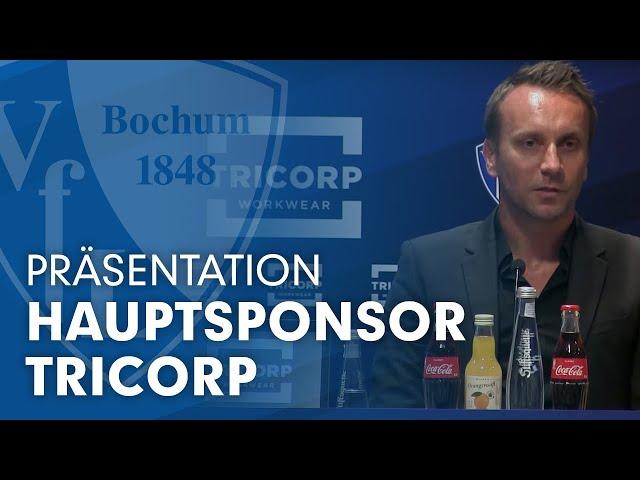 Tricorp ist neuer Hauptsponsor des VfL Bochum 1848