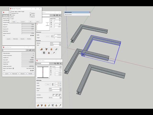 SketchUp Plugin, be careful with ProfileBuilder Quantifier, wrong calculation!