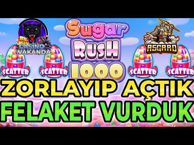 Sugar Rush 1000x AÇILDIĞI AN VURDUK| Slot Oyunları | big bass bonanza|sweet bonanza 1000 yeni oyun