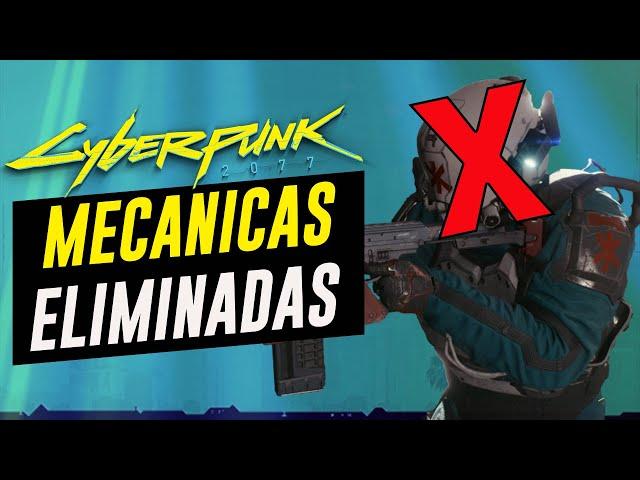 MECANICAS que FUERON DESCARTADAS  en CYBERPUNK 2077  Curiosidades, noticias armas y mas!