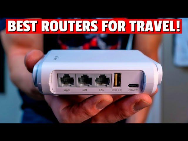 THE BEST TRAVEL ROUTERS IN 2024 & 2025! - ULTIMATE BUYER'S GUIDE