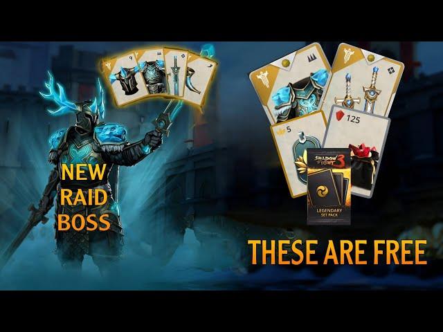 Shadow fight 3: jewels of the north event 2nd week | new set Celestial Konung is new raids boss !