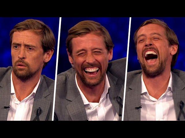 Hilarious!  Peter Crouch FORGETS he scored in two Champions League quarter-finals! Legend!