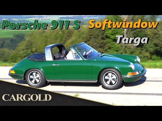 Porsche 911 S Softwindow Targa, 1969, Targa ohne Glasscheibe, Top Motorisierung und alles matching!