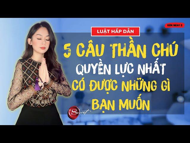 NGỪNG Chạy Theo Tiền Bạc, Tình Yêu, Thành Công | Đọc 5 Câu Thần Chú Này [Mọi Thứ Sẽ Chạy Theo Bạn!!]