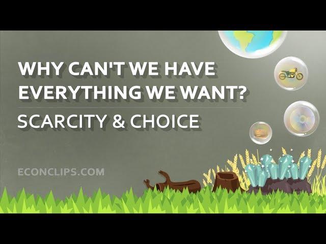    Why Can't We Have Everything We Want? | Scarcity and Choice