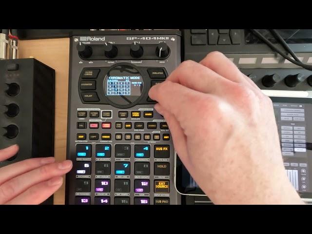 SP404 mk2 23.1 - Sampling, Chromatic Mode, and Scales