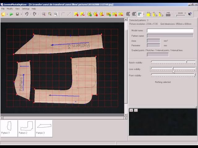 Gemini Photo Digitizer - Convert the printed or paper patterns into an electronic form