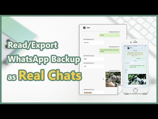 How to Export WhatsApp Chat As Real Chats on Phone