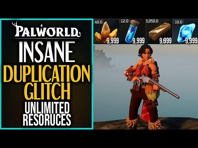 Palworlds ITEM DUPLICATION GLITCH - GET UNLIMITED RESOURCES NOW