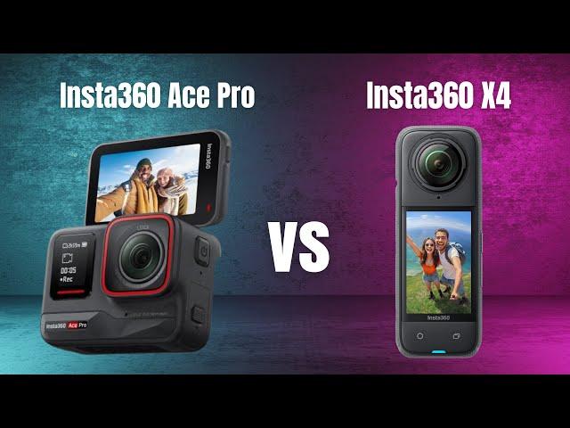 Insta 360 Ace Pro vs Insta 360 X4 ! 8K gegen 8K welche ist besser für Dich ?